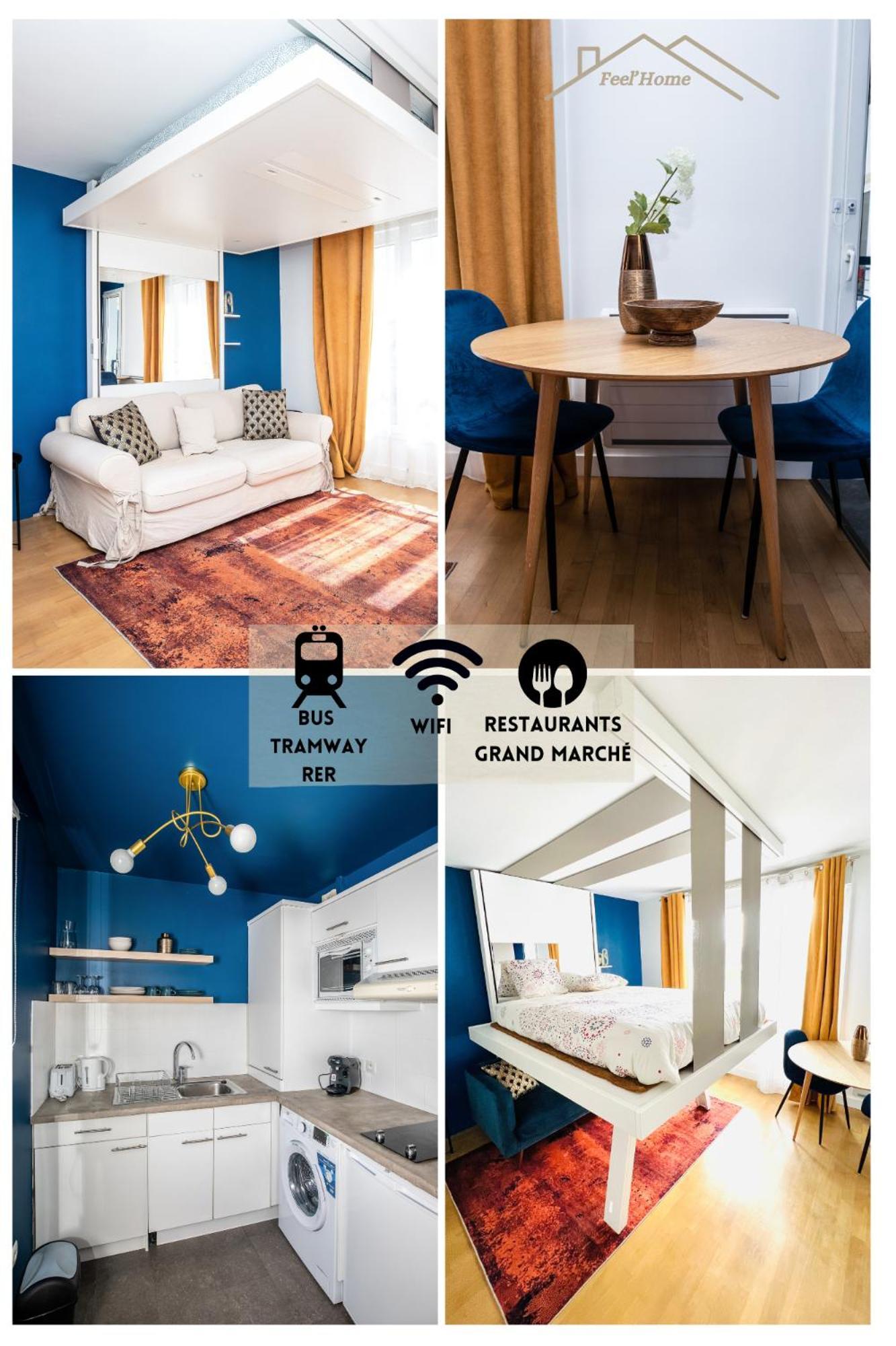 Experience Olympique Proche Paris Appartement Le Plessis-Robinson Buitenkant foto